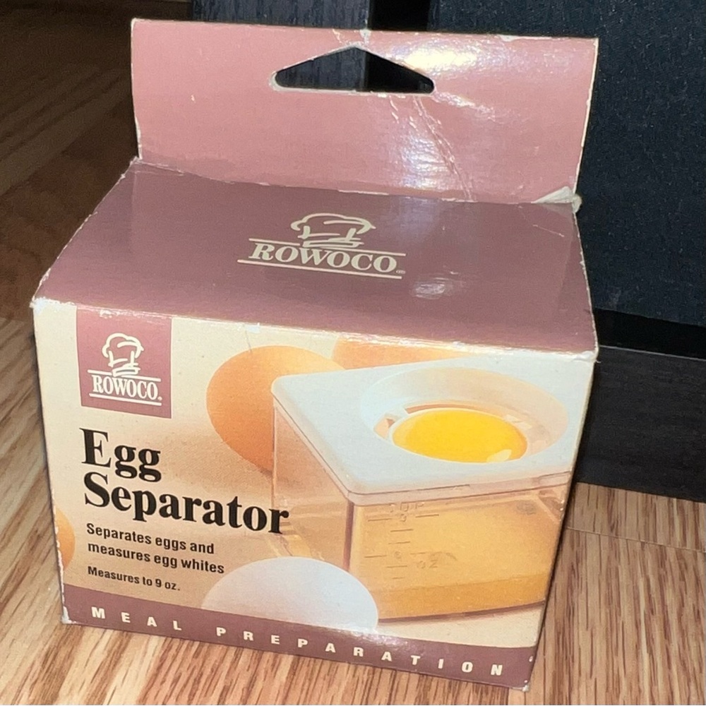 NWT Vintage Rowoco 1993 Egg Separator Kitchen Gadget
